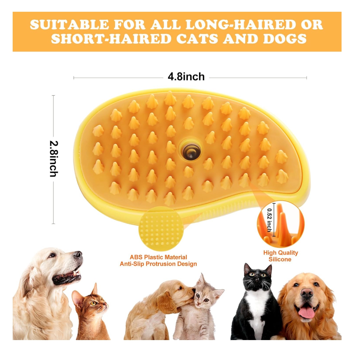 Miniatura 6 de Cepillo Vapor + Tapete arenero Gato